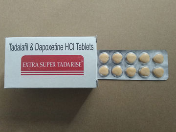 Yellow Color Herbal Enhancement Pills Extra Super Tadarise Tadalafil Dapoxetine