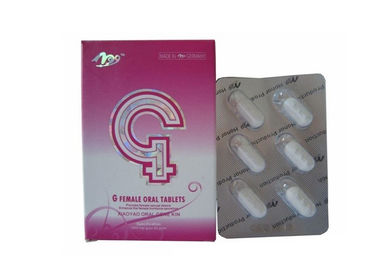 6 Tablets / Box G-Female Sexual Enhancement Sex Desire Stimulation Oral Tablets