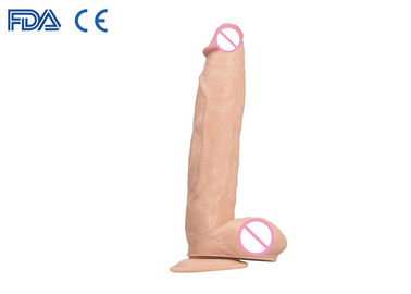 12" 100% Waterproof Flexible Super-Giant  Lifelike Dick Dildos Penis Sex Toy